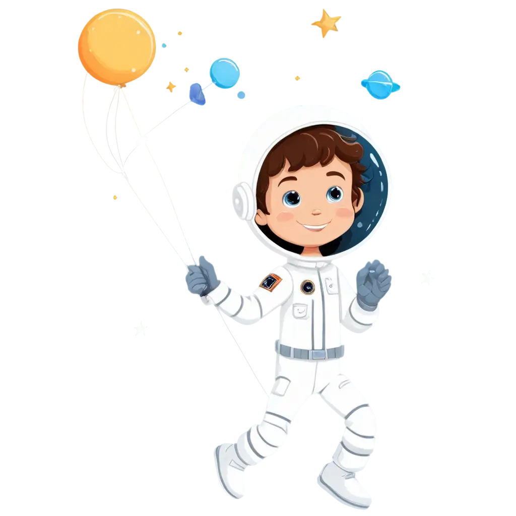 Colorful-Cartoon-Child-Astronaut-PNG-for-Kids-Birthday-Murals