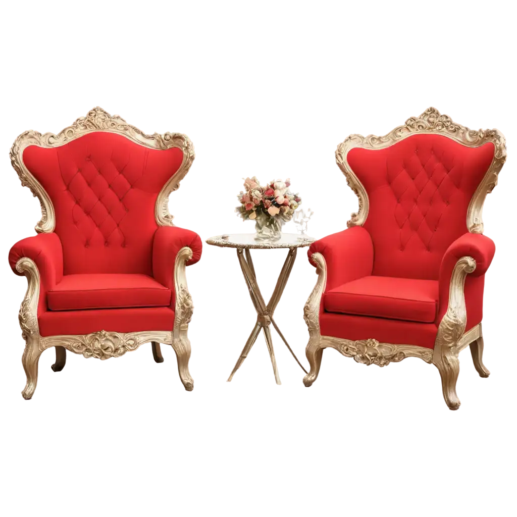 Elegant-Wedding-Couple-Seating-Chair-in-Red-Color-PNG-Image-for-Celebratory-Events