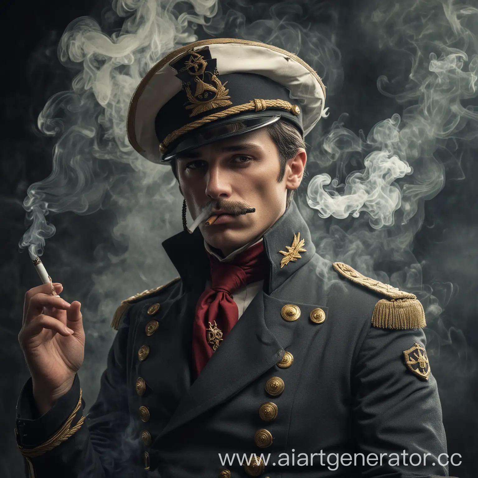 Mysterious-Captain-of-Smoke-Smoking-HQD