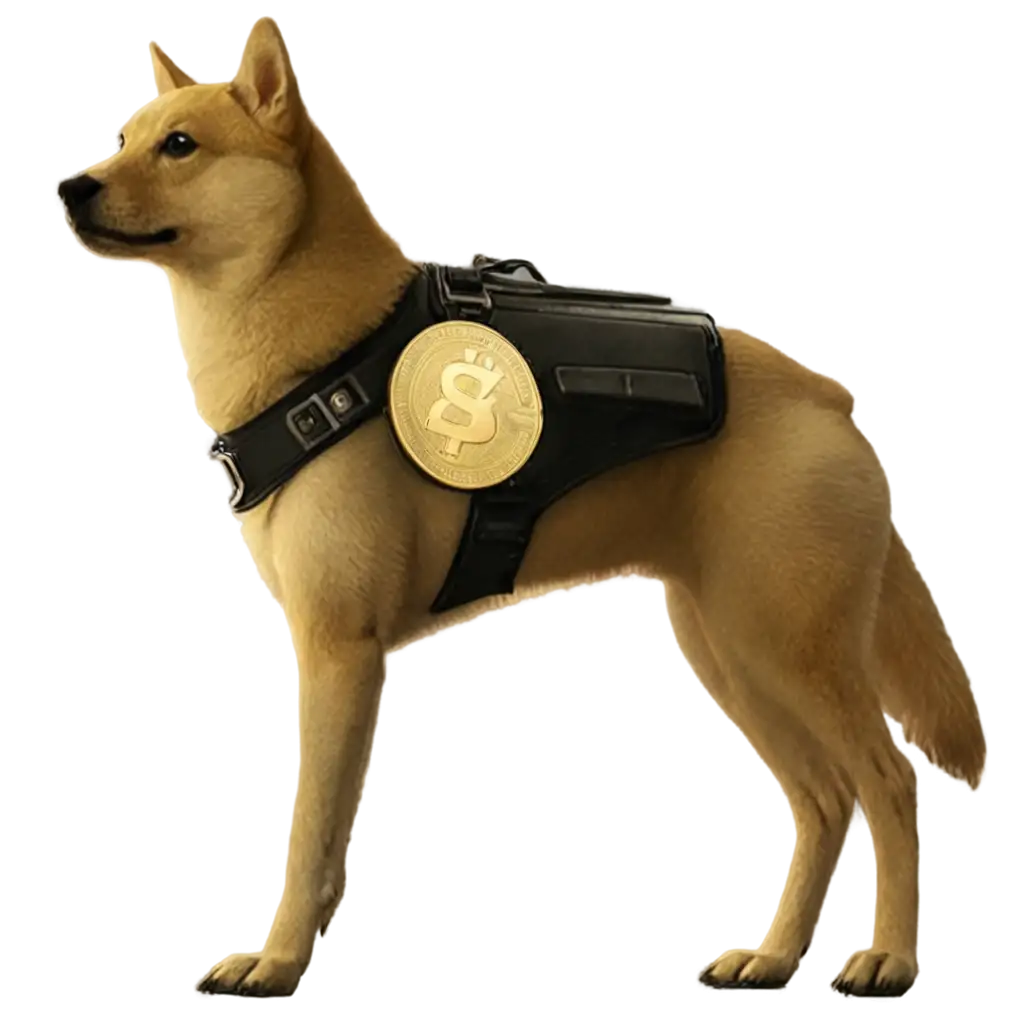 DogecoinInspired-Cyberpunk-Dog-PNG-Image-for-Digital-Art-and-Design-Projects