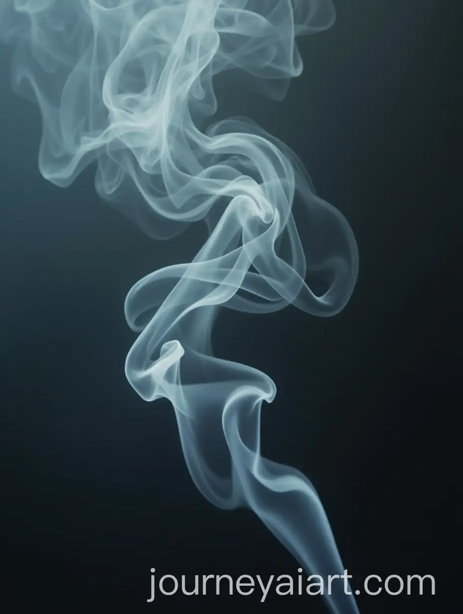 Realistic-Beautiful-Smoke-Rising-Against-a-Dark-Background