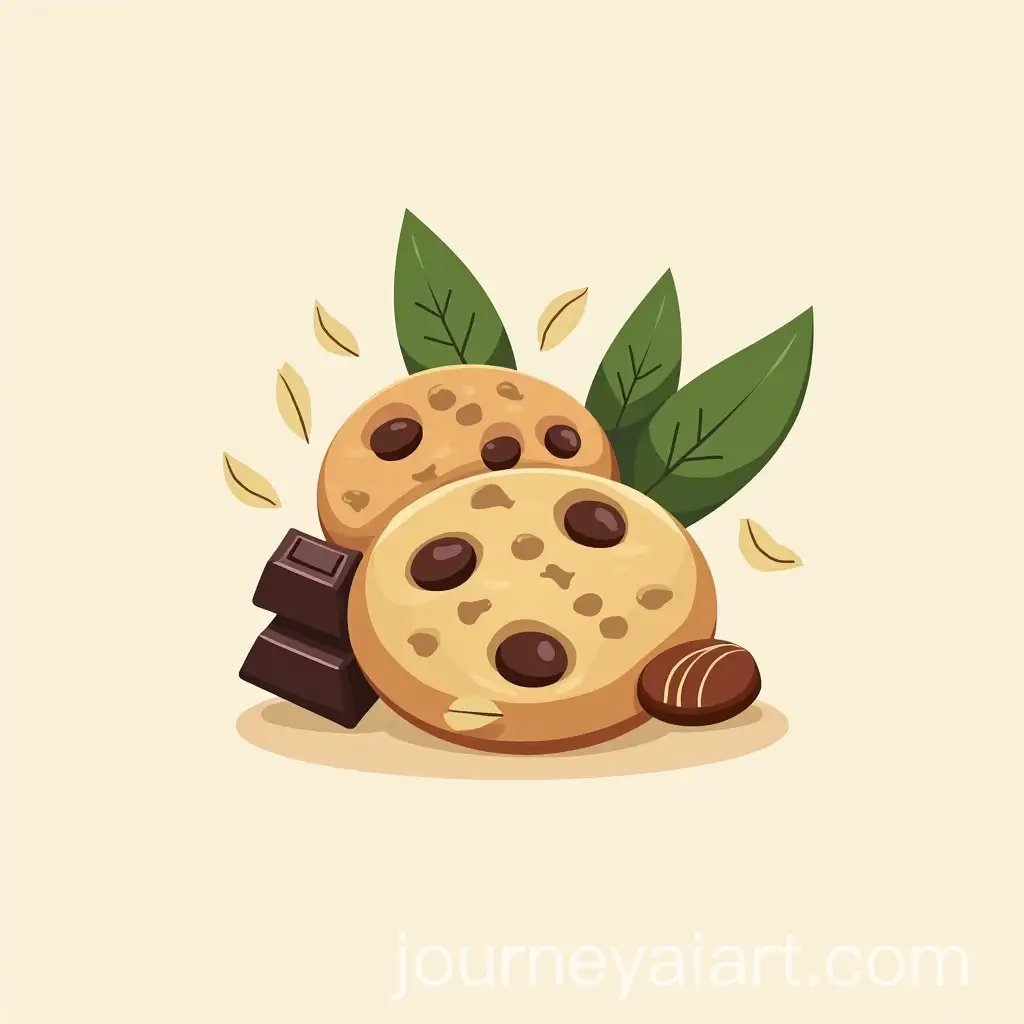 Nutritious-Homemade-Cookies-Logo-with-Oats-Nuts-and-Dark-Chocolate