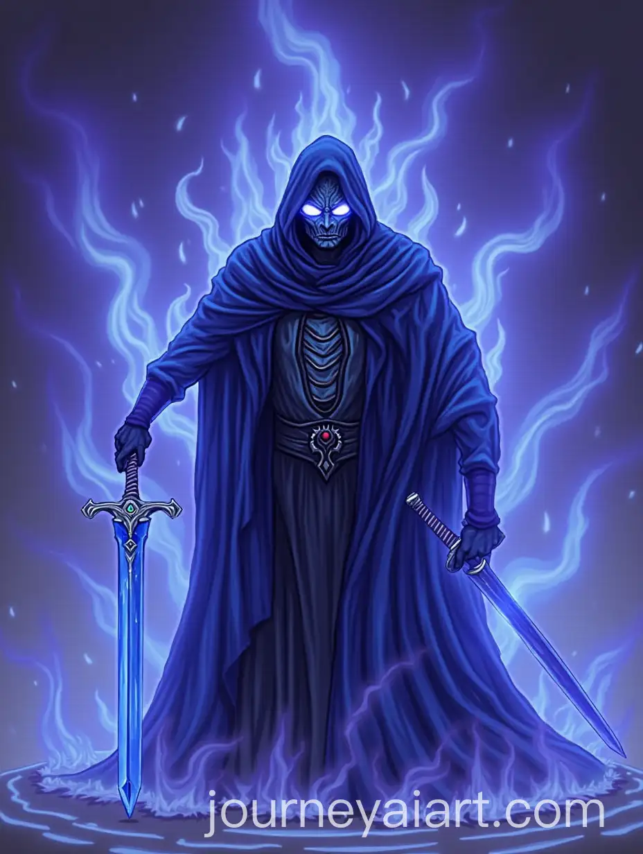 Enigmatic-Figure-Surrounded-by-Blue-and-Purple-Flames-Holding-a-Sword