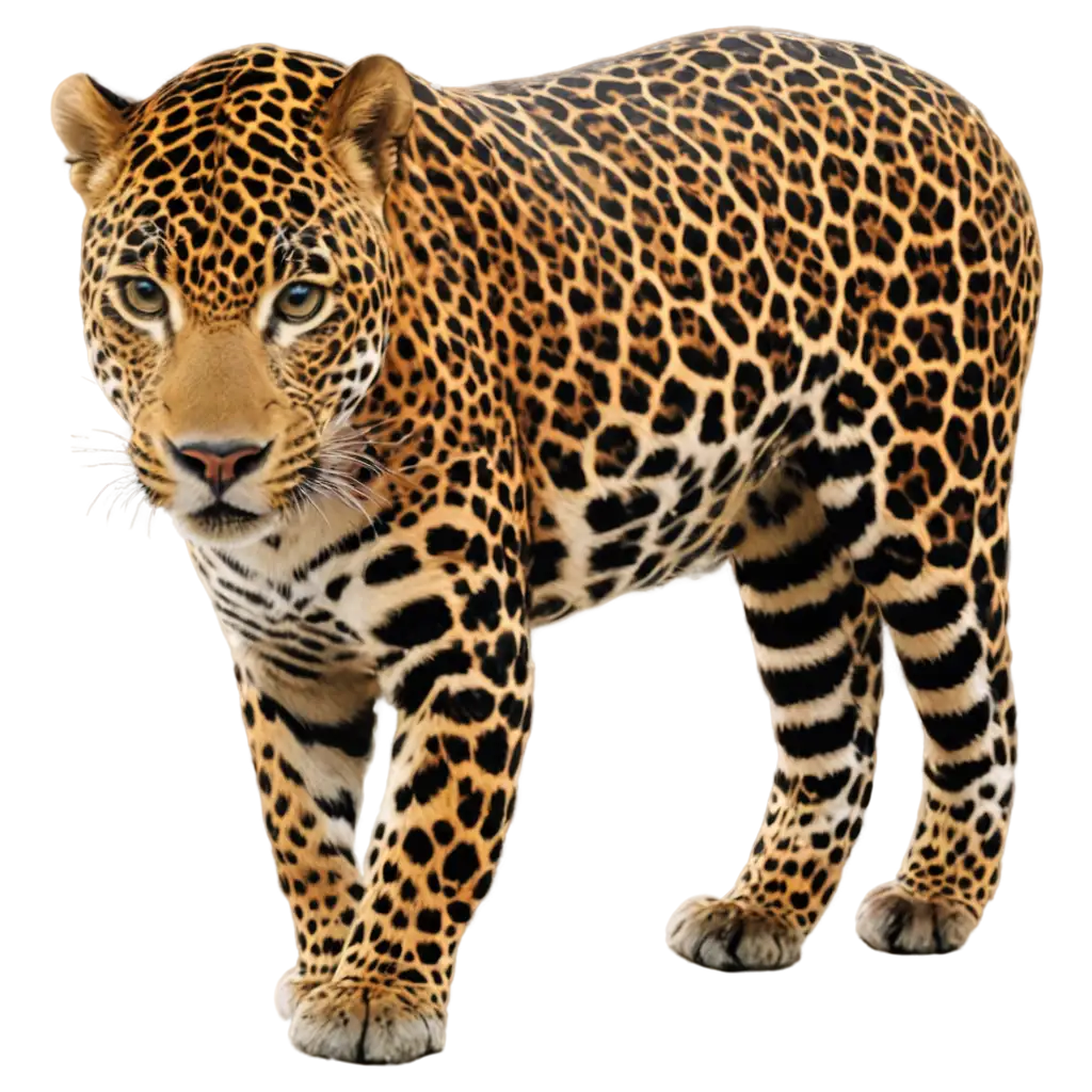 Clear-Jaguar-Walking-PNG-Image-Realistic-Artistic-Rendering-for-Enhanced-Online-Presence