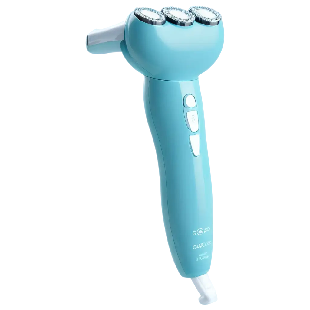 HighQuality-PNG-Image-of-a-Womens-Shaving-Machine-in-Blue-Color