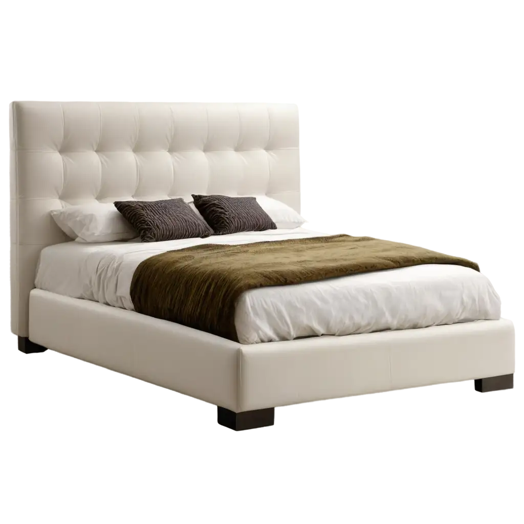 Luxurious-White-Bed-PNG-Image-Elevate-Your-Aesthetic-Appeal