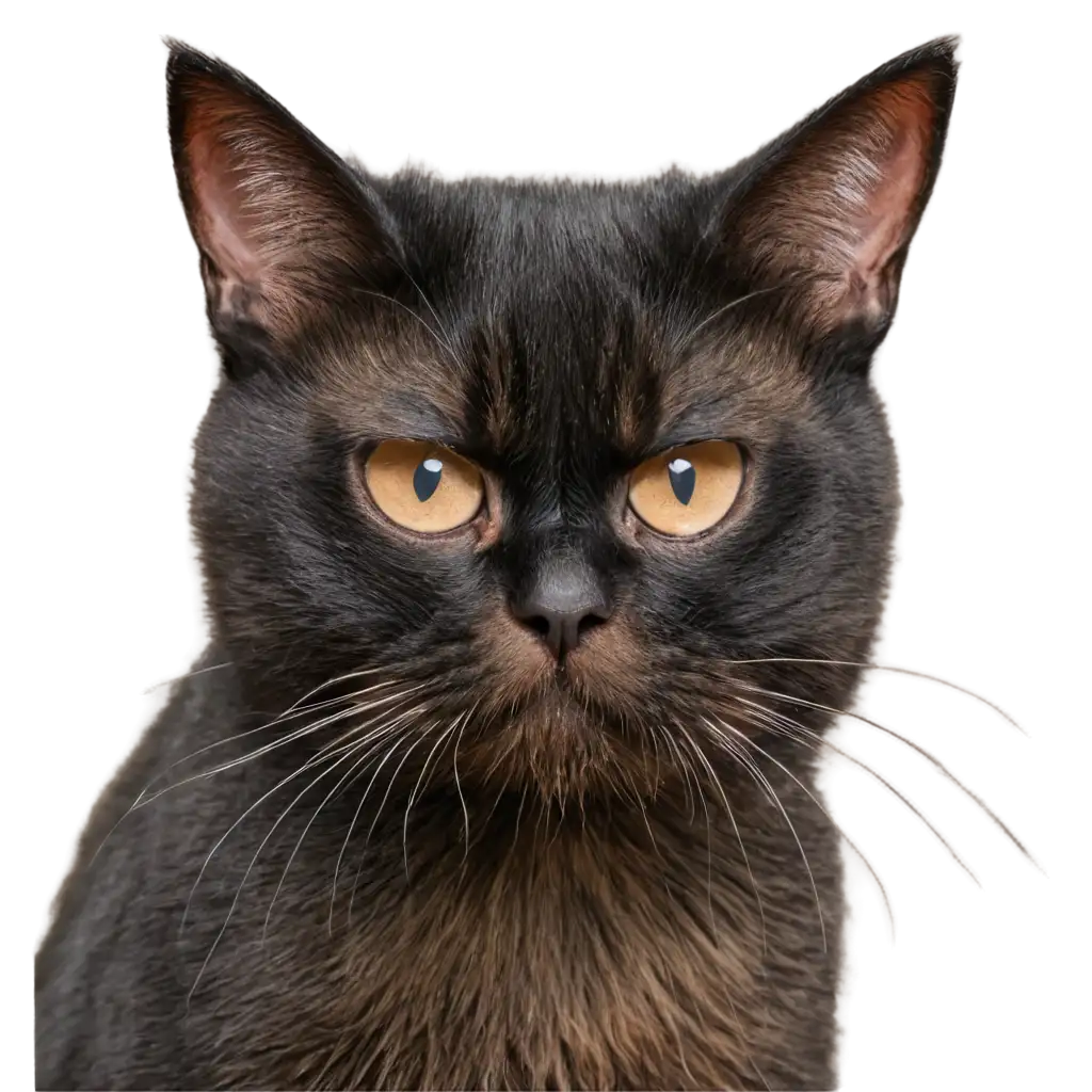 Angry-Cat-PNG-Expressive-Feline-Illustration-for-Digital-Media