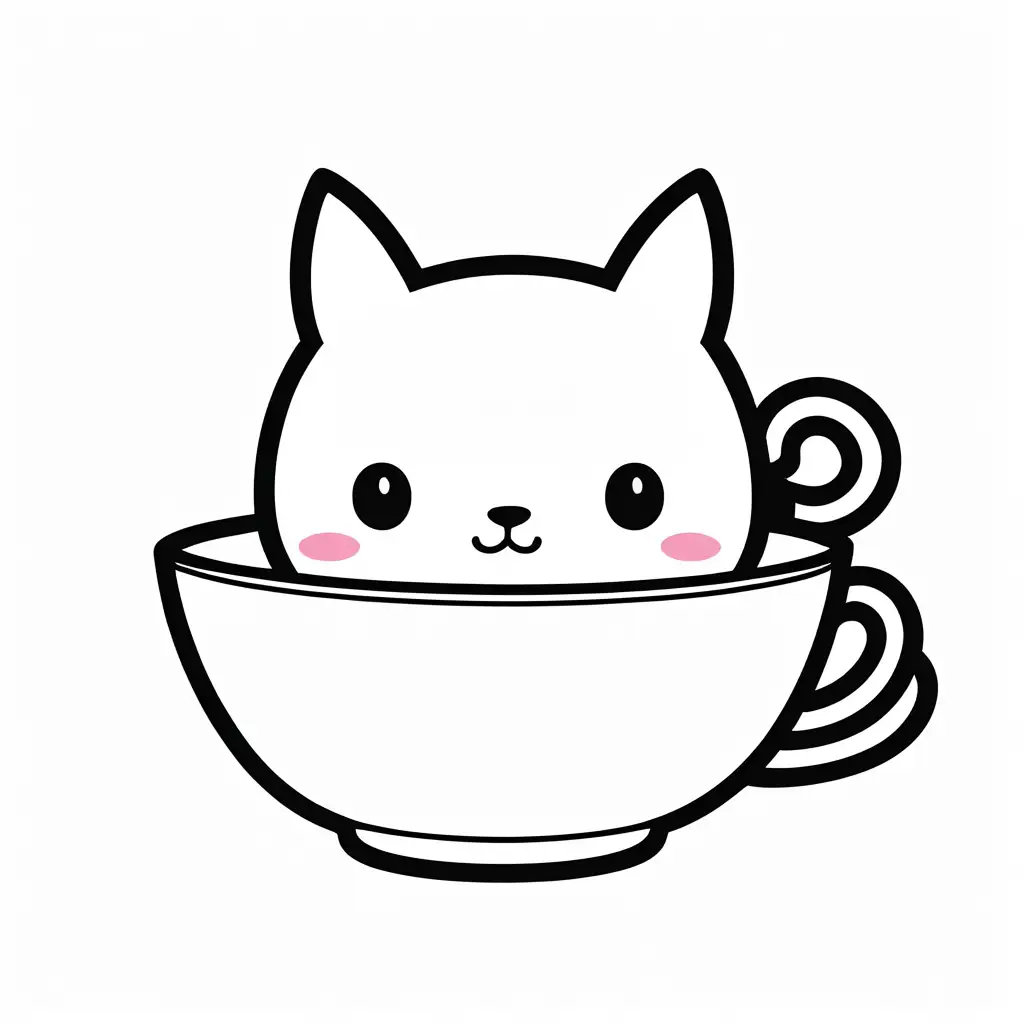 Kawaii-Animal-Teacup-Coloring-Page-with-Bold-Outlines