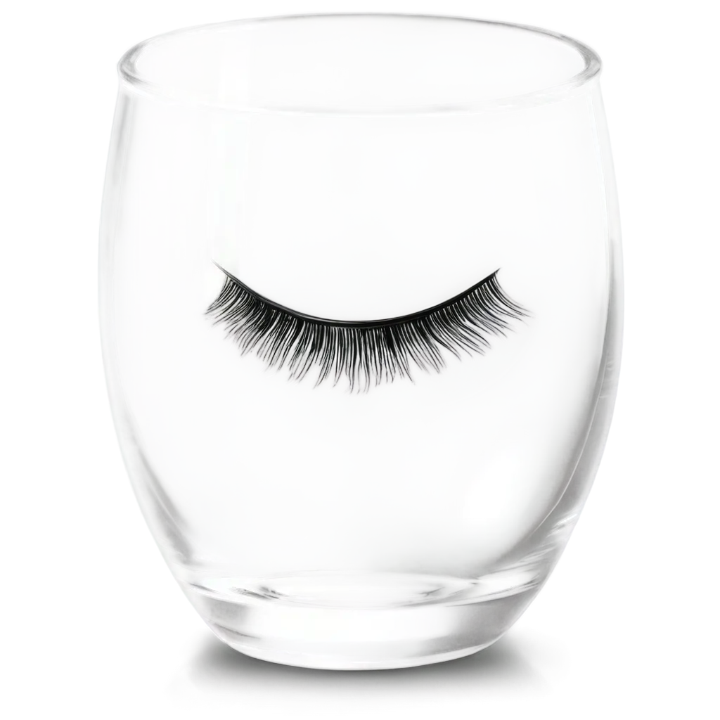 Eyelash-Grown-in-a-Glass-PNG-Image-Intricate-Beauty-in-Transparent-Detail