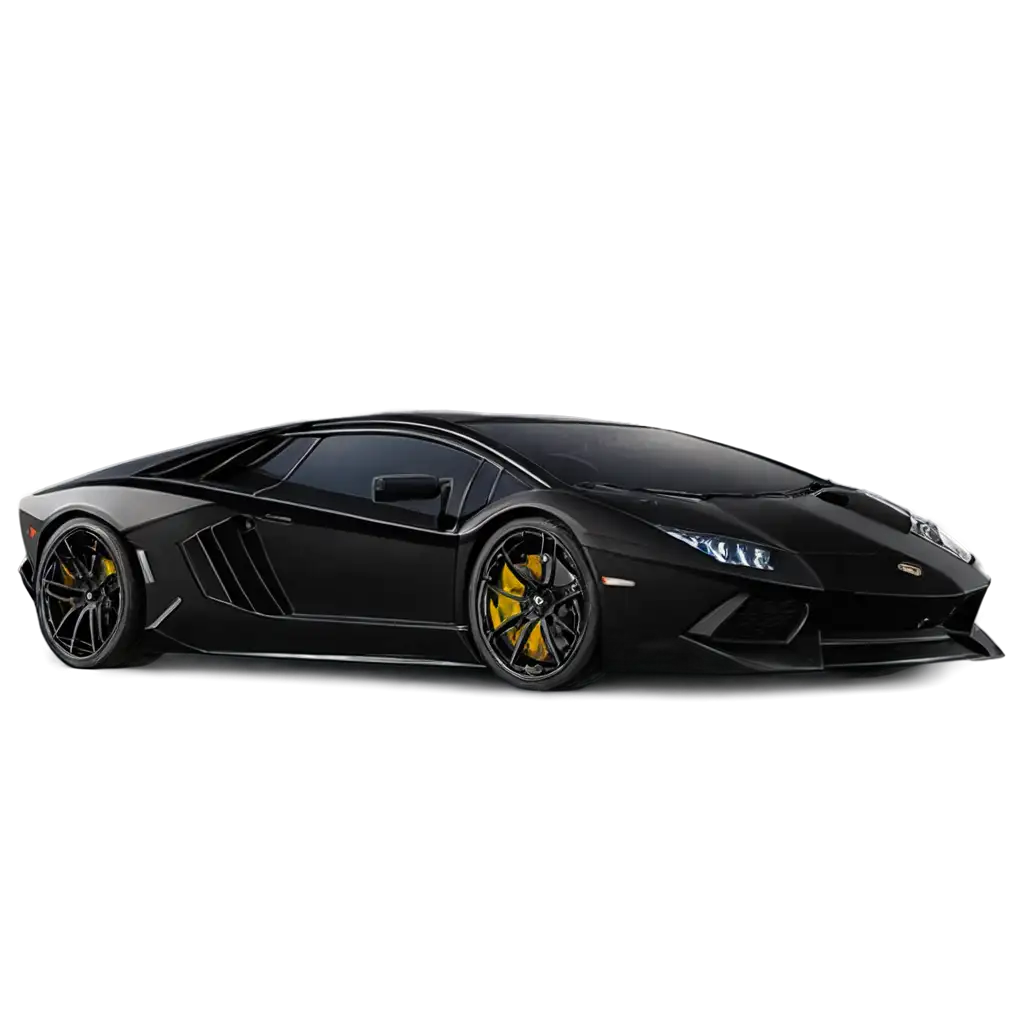 Stunning-Black-Lamborghini-PNG-Image-for-Automotive-Enthusiasts