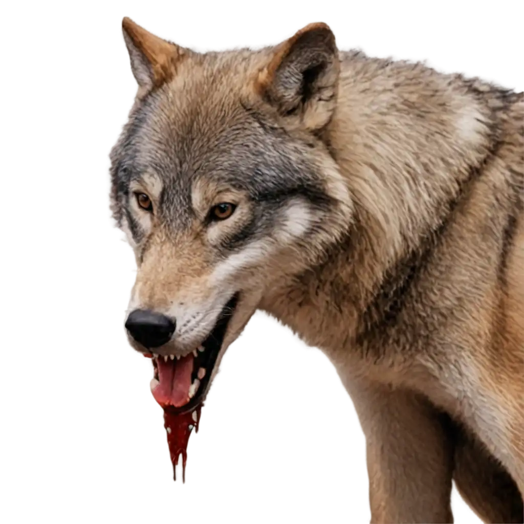 Rabid-Wolf-PNG-Image-Intense-Wildlife-Illustration-for-Online-Projects