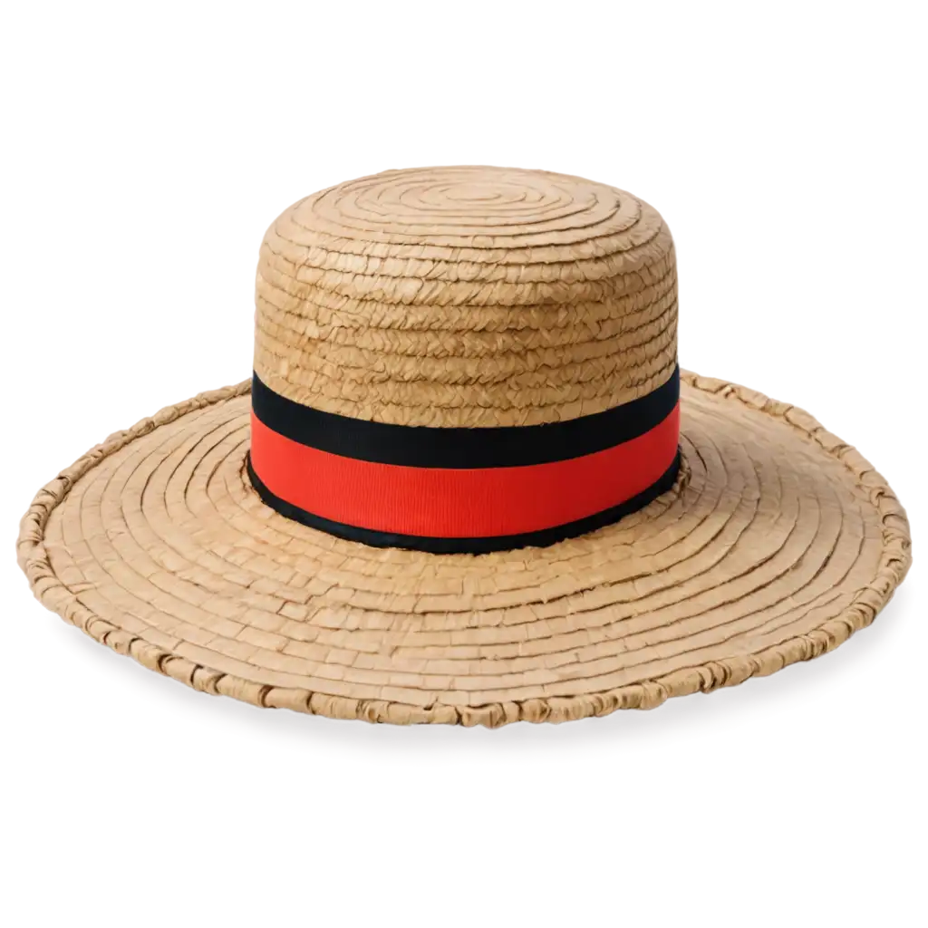 One-Piece-Luffy-Straw-Hat-Only-PNG-Image-HighQuality-Digital-Artwork-for-Fans-and-Designers