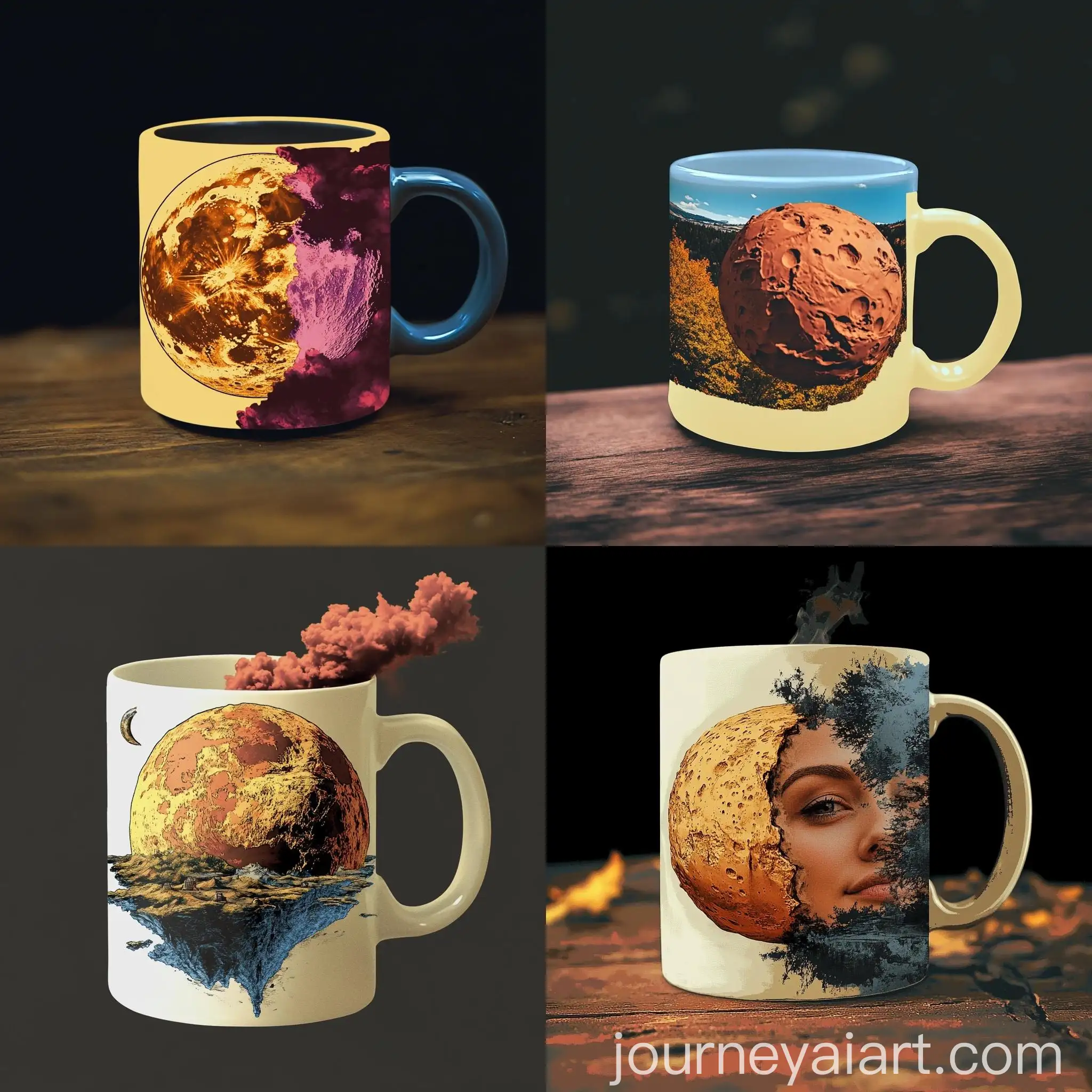 Whimsical-Cat-in-Forest-Clearing-Mug-Design
