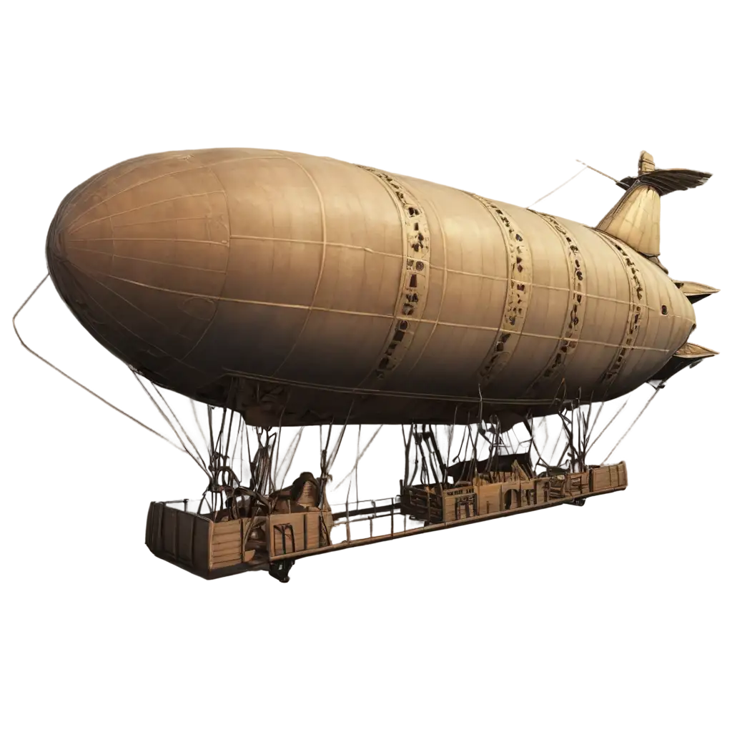 Airship-PNG-Image-HighQuality-and-Transparent-Design-for-Versatile-Usage