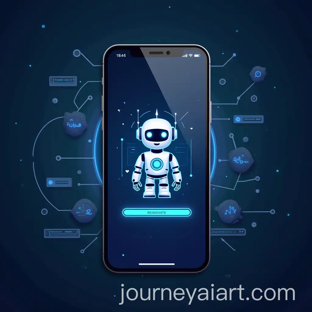 Futuristic-Smartphone-Chatbot-in-HighTech-Setting