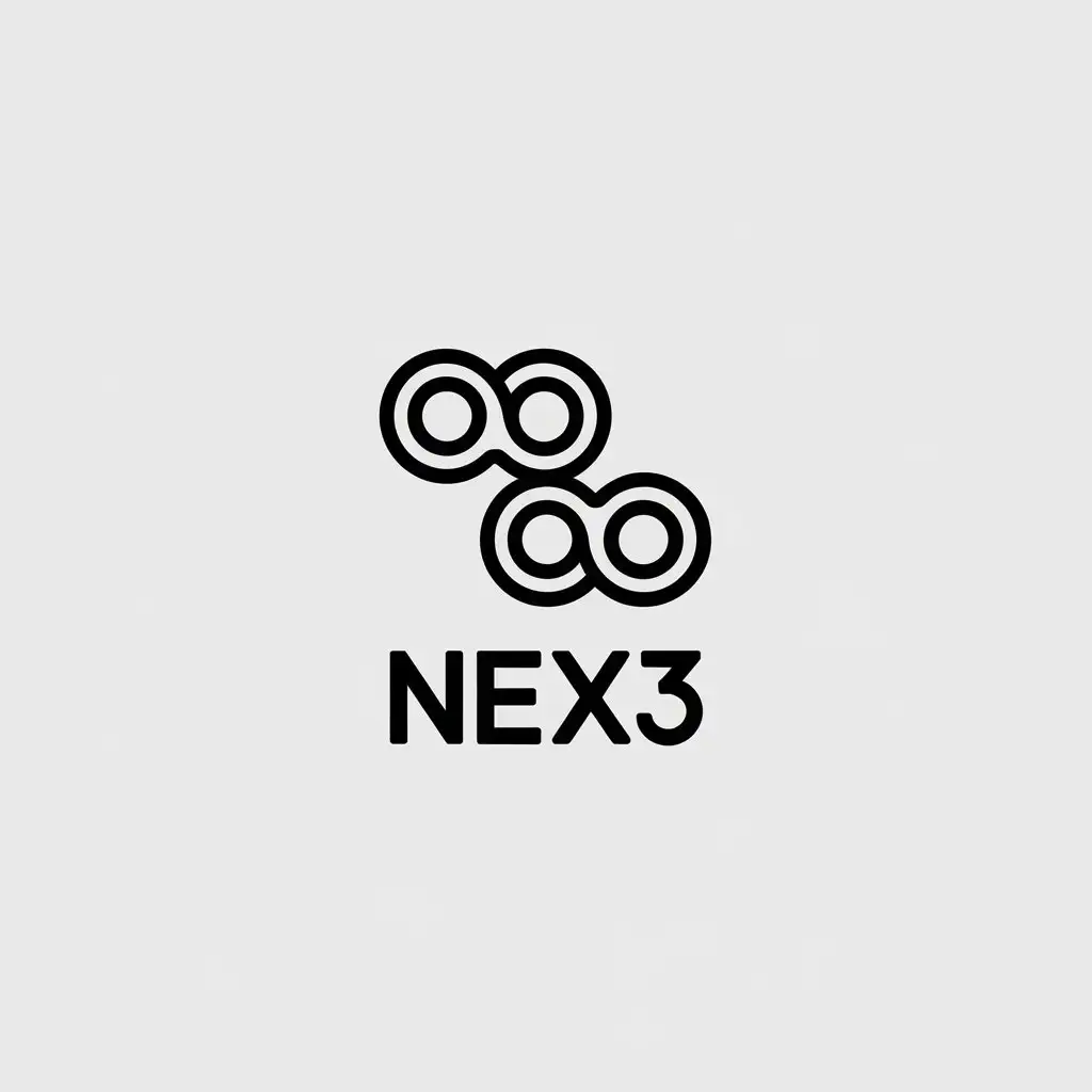 LOGO-Design-for-Nex3-Combinao-Minimalism-with-Tech-Industry-Appeal