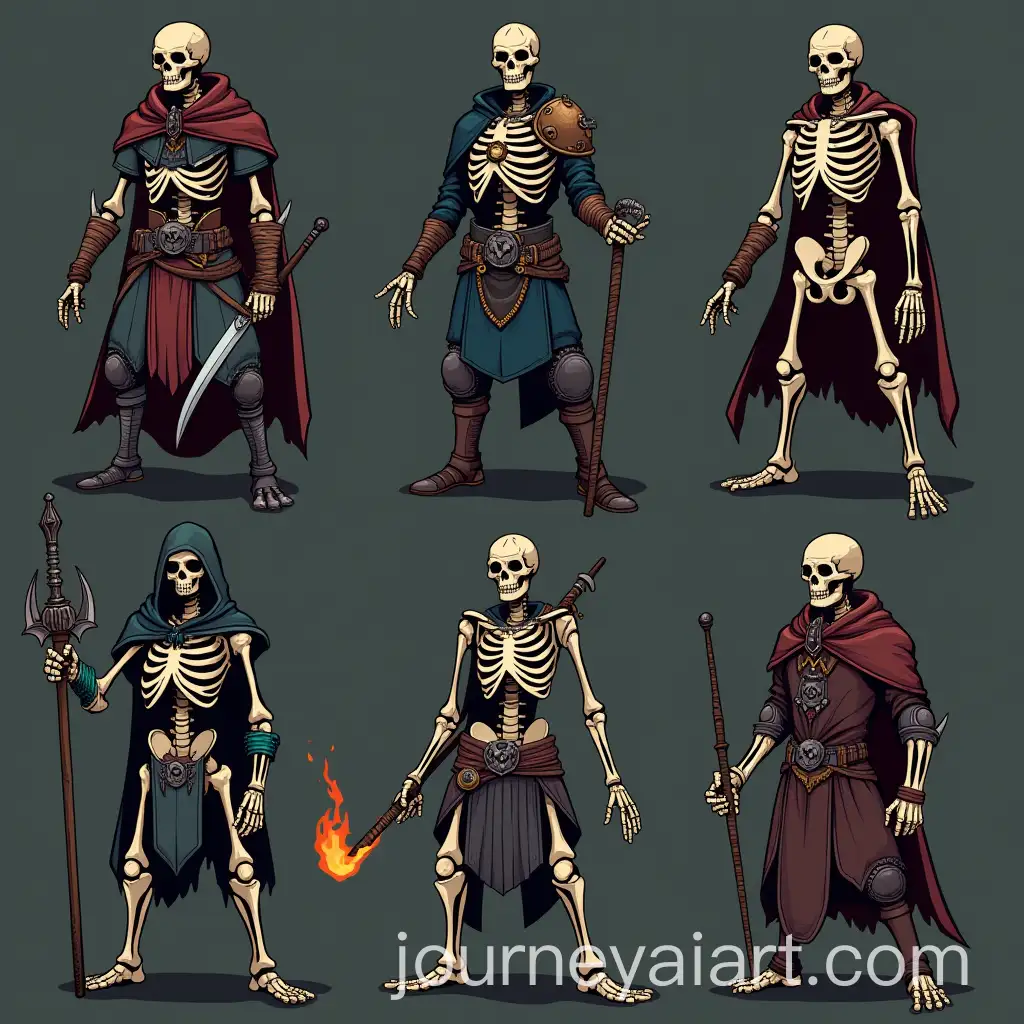 RPGInspired-Skeleton-Characters-in-Dark-Steampunk-Style
