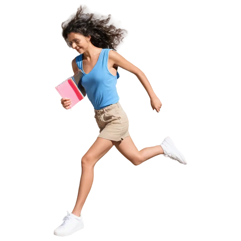 Girl-Flying-with-Pen-and-Notebook-PNG-Image-Creative-Inspiration-in-Flight