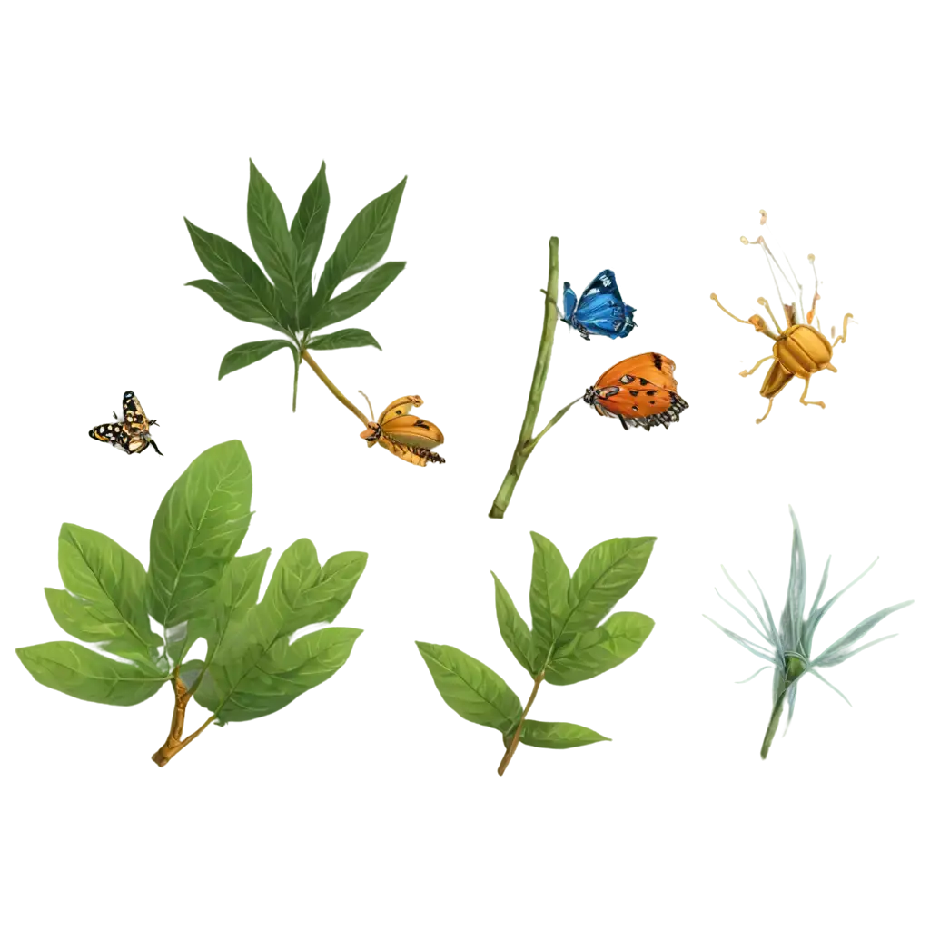 Illustration-of-Biodiversity-in-PNG-Format-A-HighQuality-Visual-Representation-of-Natures-Diversity