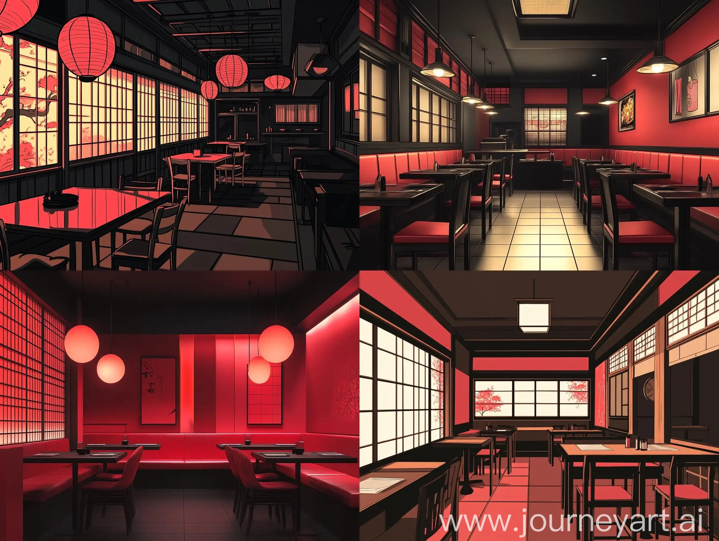 Simplish-MangaStyled-Restaurant-with-BlackRed-Scheme