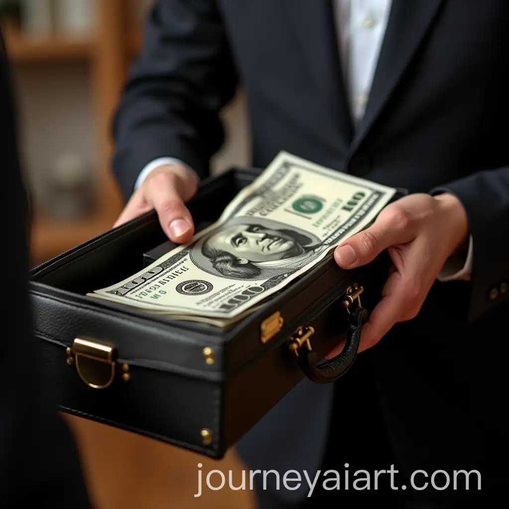 Banker-Handing-Cash-in-a-Briefcase-to-a-Client