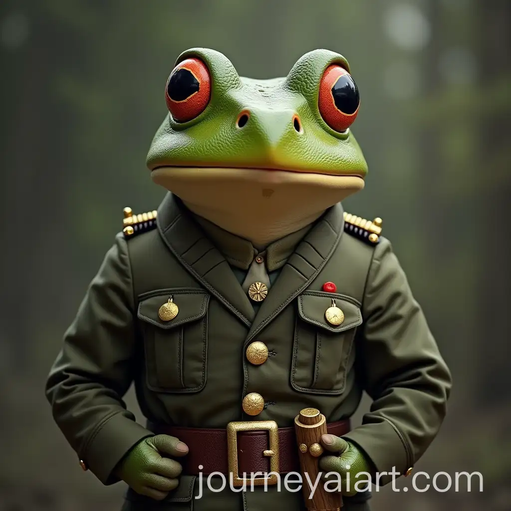 Frog-in-Military-Uniform-with-Tactical-Gear