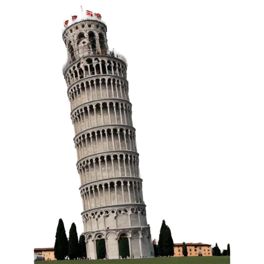 Stunning-PNG-Tower-of-Pisa-Image-Capturing-Timeless-Architectural-Beauty