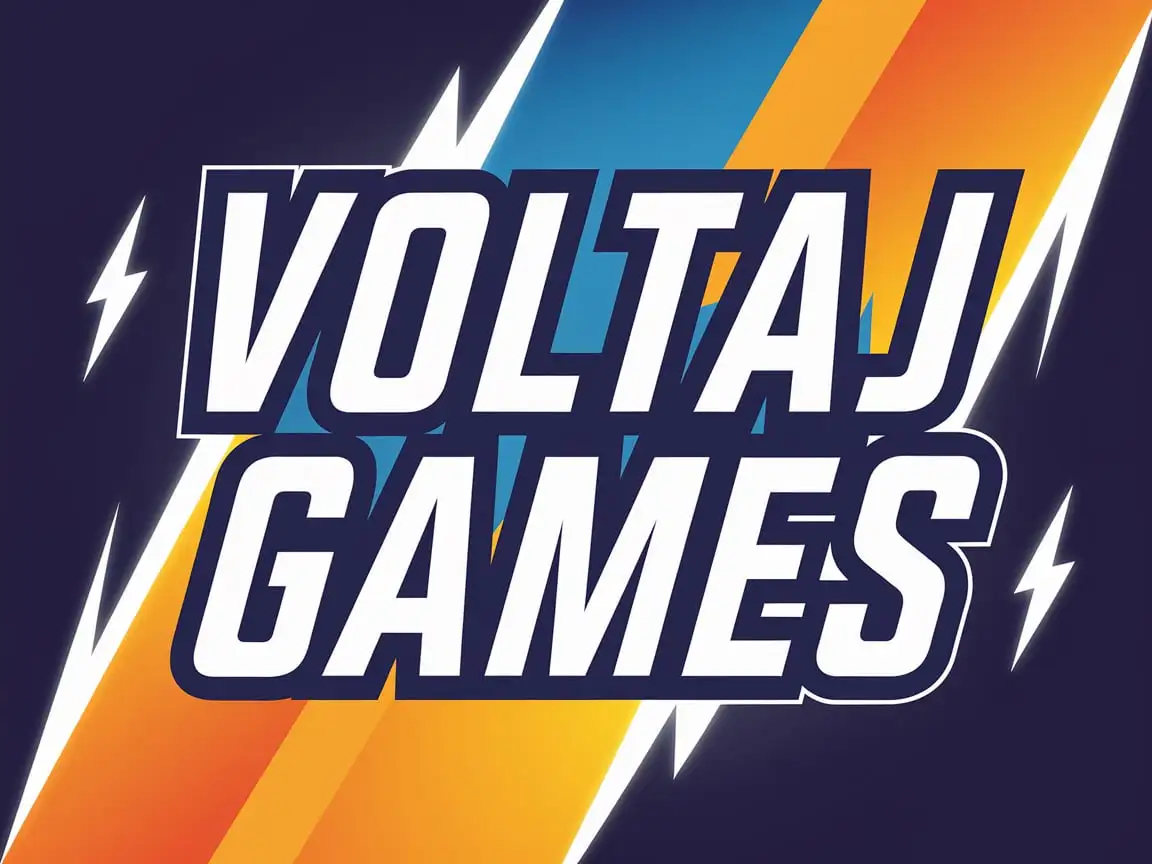 Logo that says Voltaj Games