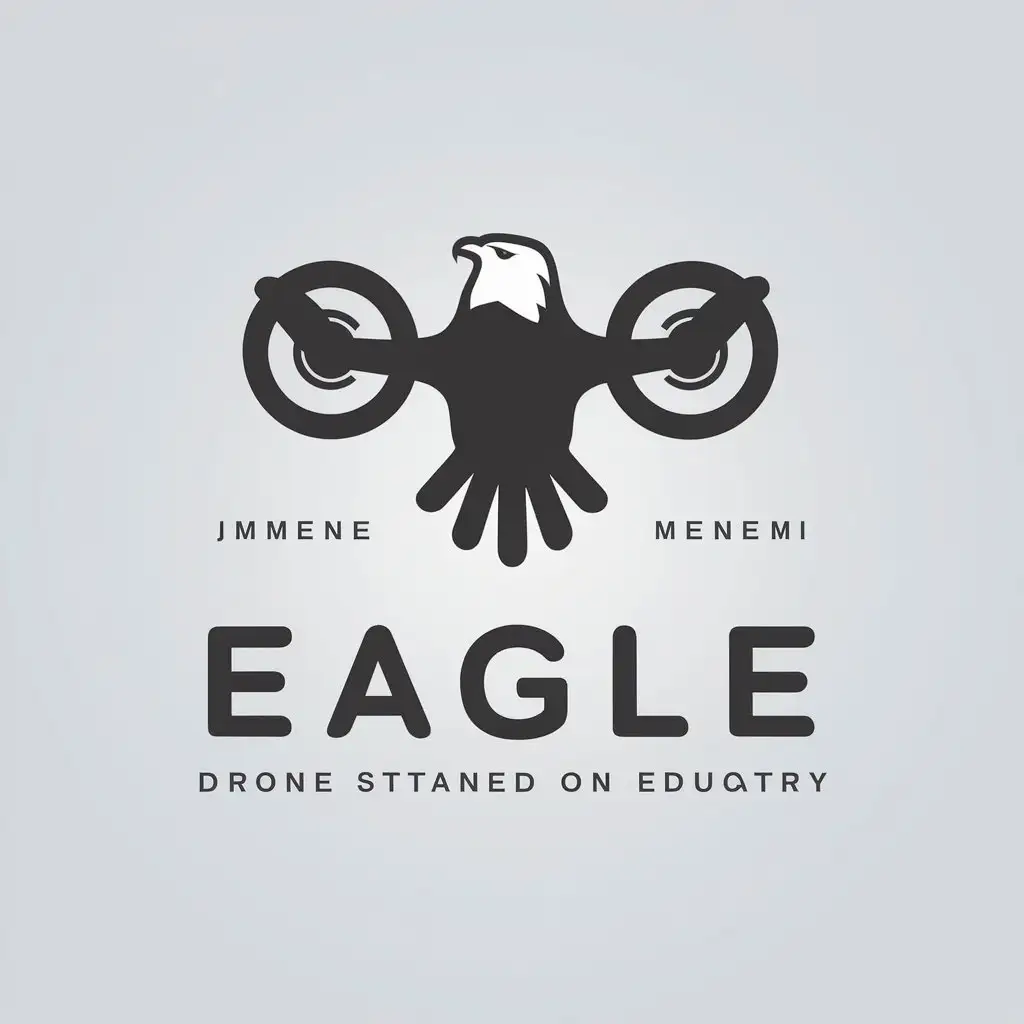 LOGO-Design-for-Eagle-Drone-Modern-Symbol-of-Innovation-in-Education