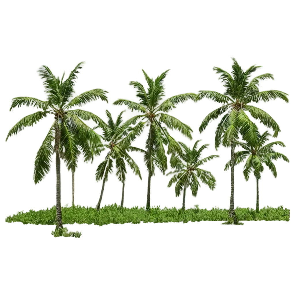 Coconut-Palms-Tree-Forest-PNG-Image-Perfect-for-Nature-and-Tropical-Design-Projects