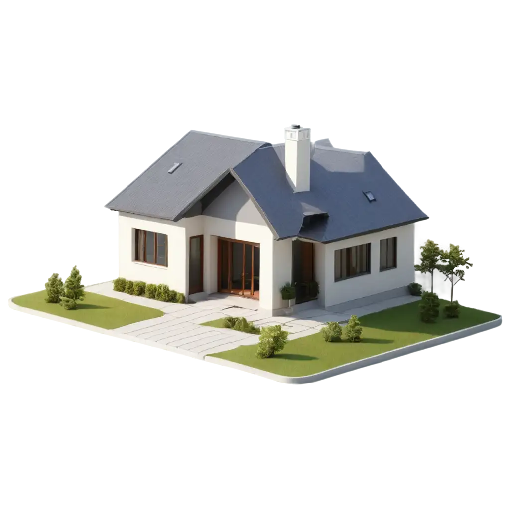 Modern-3D-House-Model-with-Shadow-PNG-for-Realistic-Design-Projects