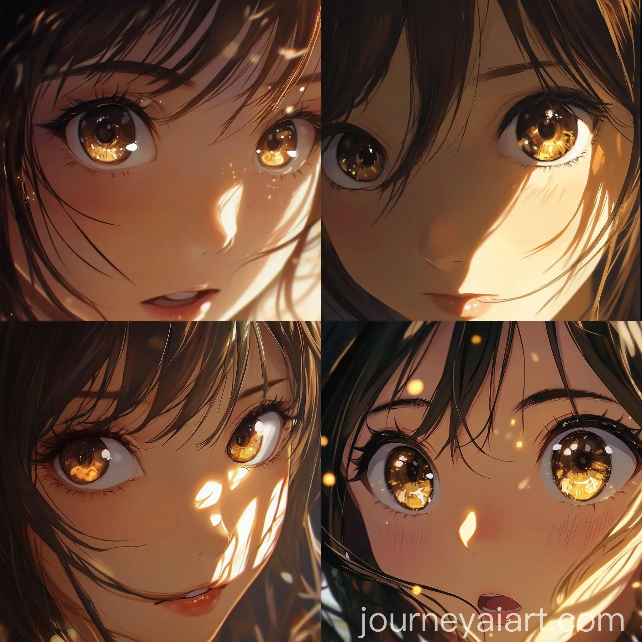 CloseUp-Portrait-of-a-Girl-with-Honey-Gold-Brown-Eyes-and-Brown-Hair-Inspired-by-Makoto-Shinkais-Style