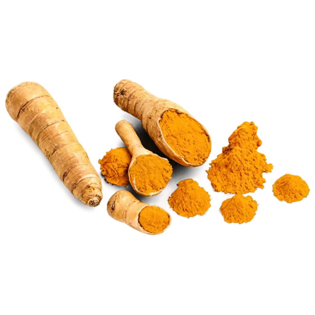 HighQuality-Turmeric-PNG-Image-for-Versatile-Usage-and-Clear-Visuals