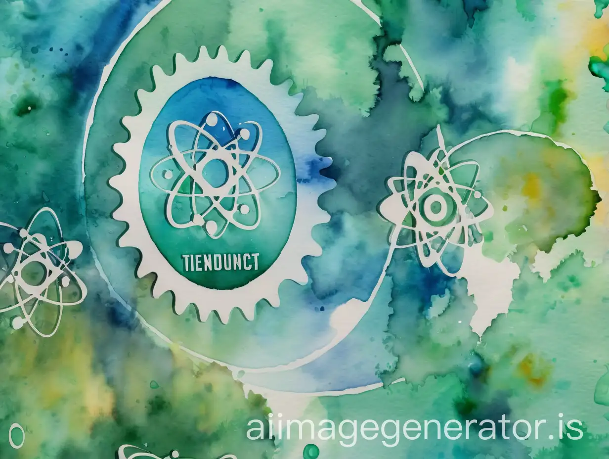 Watercolor-Depiction-of-Atomic-Industry-with-Blurry-BlueGreen-Background