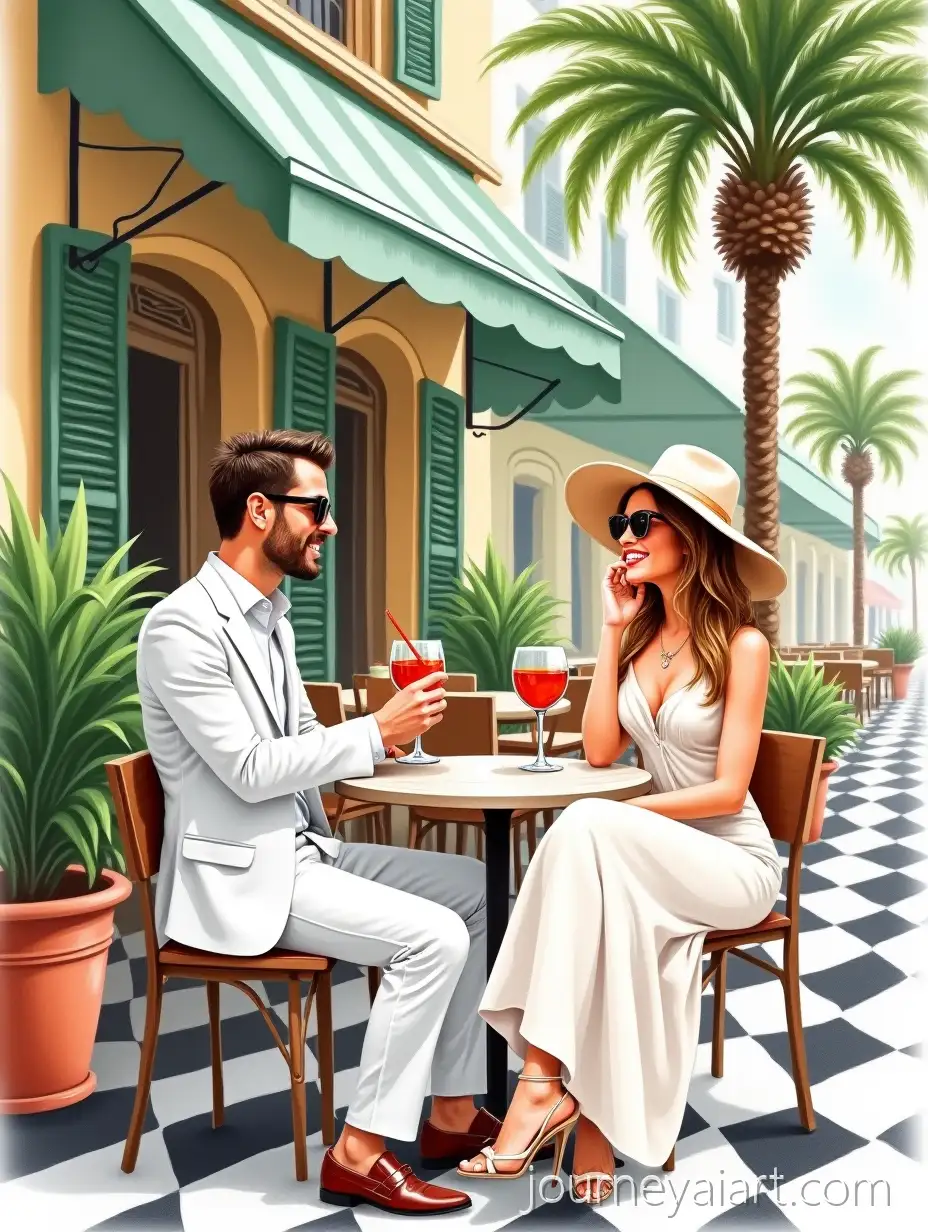 Charming-European-Bistrot-Scene-with-Stylish-Couple-and-AperolElegant-bistrot-scene-Spritz