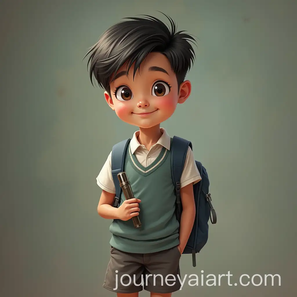 Filipino-School-Boy-Teenager-in-School-Uniform