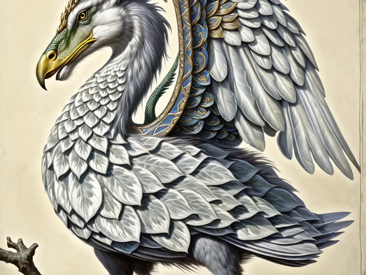 Fantastical Medieval Creature in Photorealistic Style