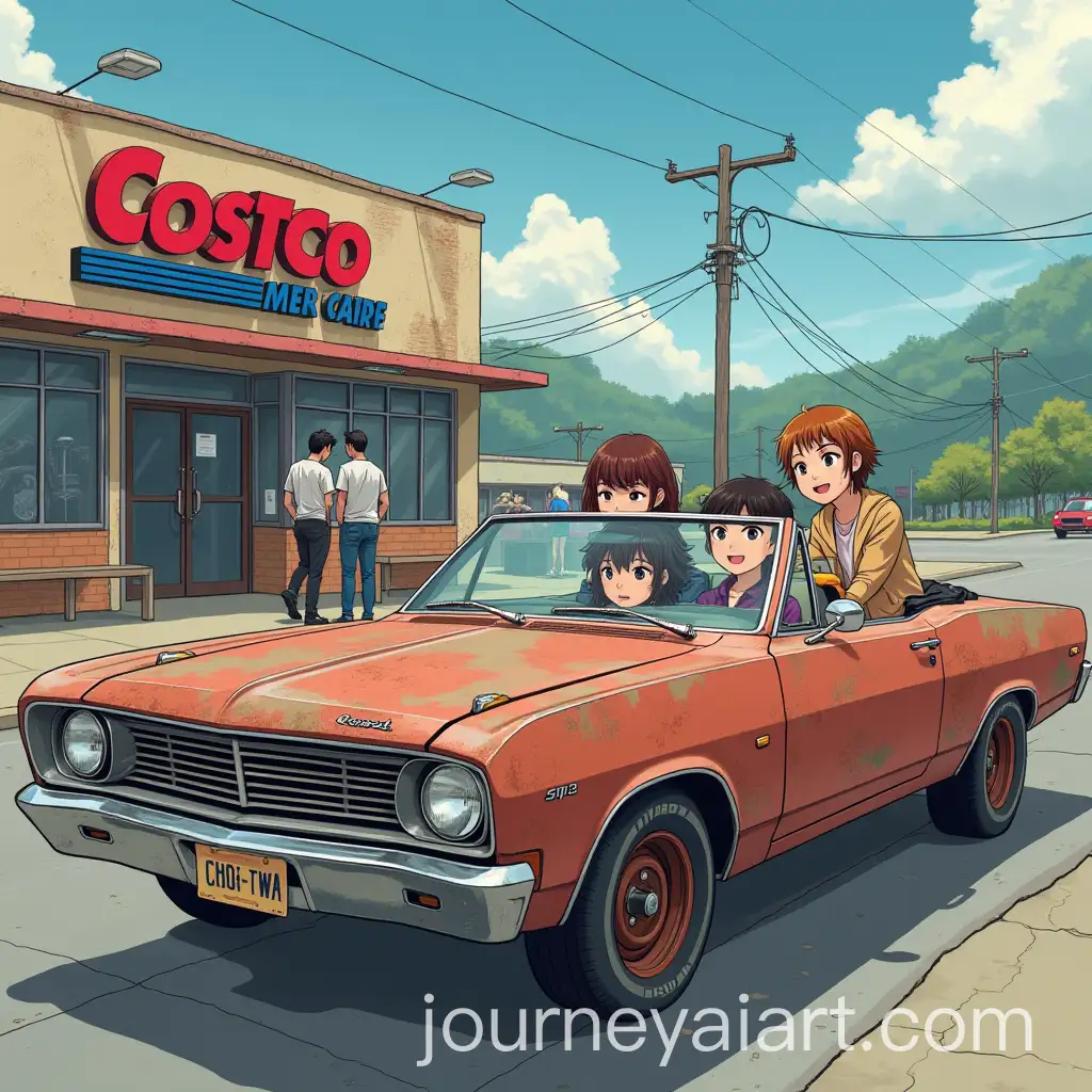 Doki-Doki-Literature-Club-Characters-in-a-Heist-with-Costco-Employees