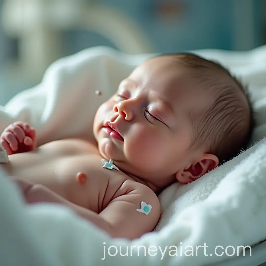 Newborn-Baby-in-NICU-with-Monitoring-Equipment-and-Natural-Lighting
