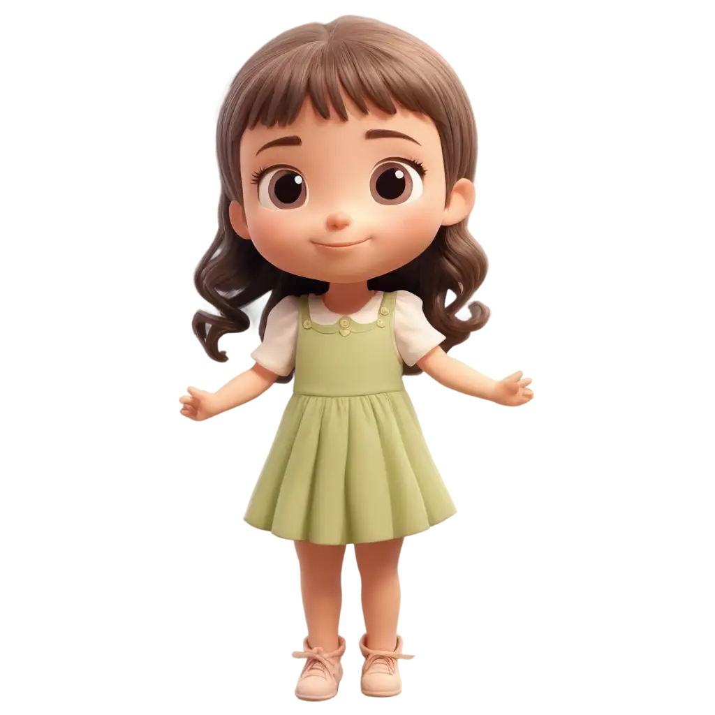 Adorable-Cartoon-Girl-PNG-Delightful-Illustration-for-Online-Content