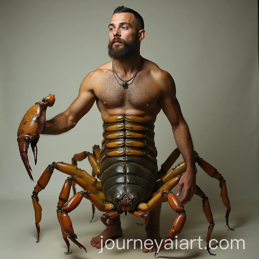 HalfMan-HalfScorpion-Hybrid-Creature-Concept