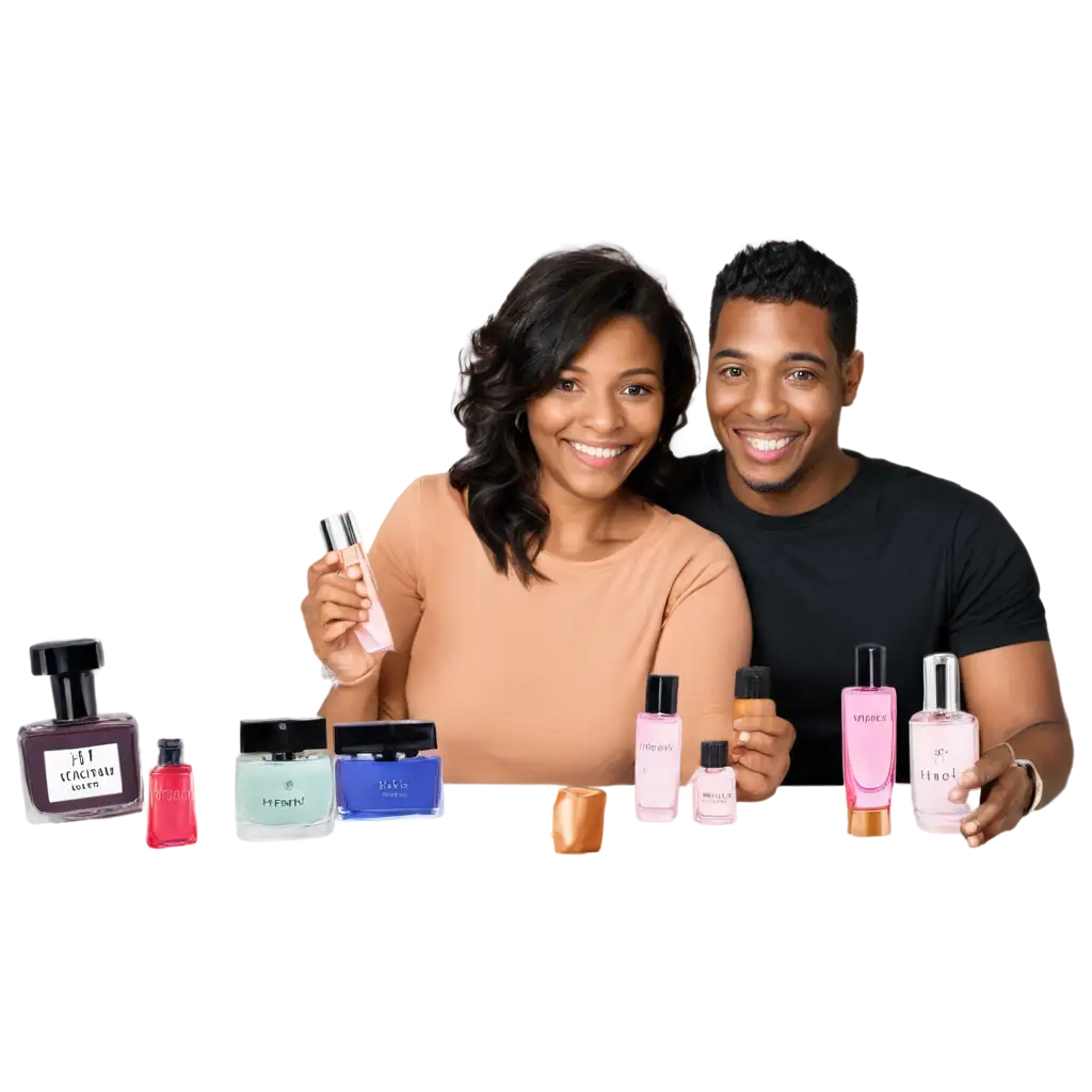 PNG-Image-of-a-Happy-Black-Family-Holding-Tutti-Fragrance-Perfume