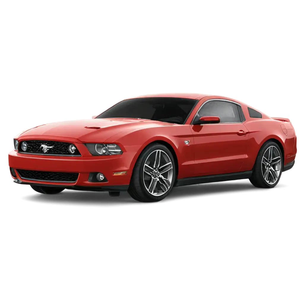 2022-Ford-Mustang-in-Red-PNG-HighQuality-Image-for-Automotive-Enthusiasts