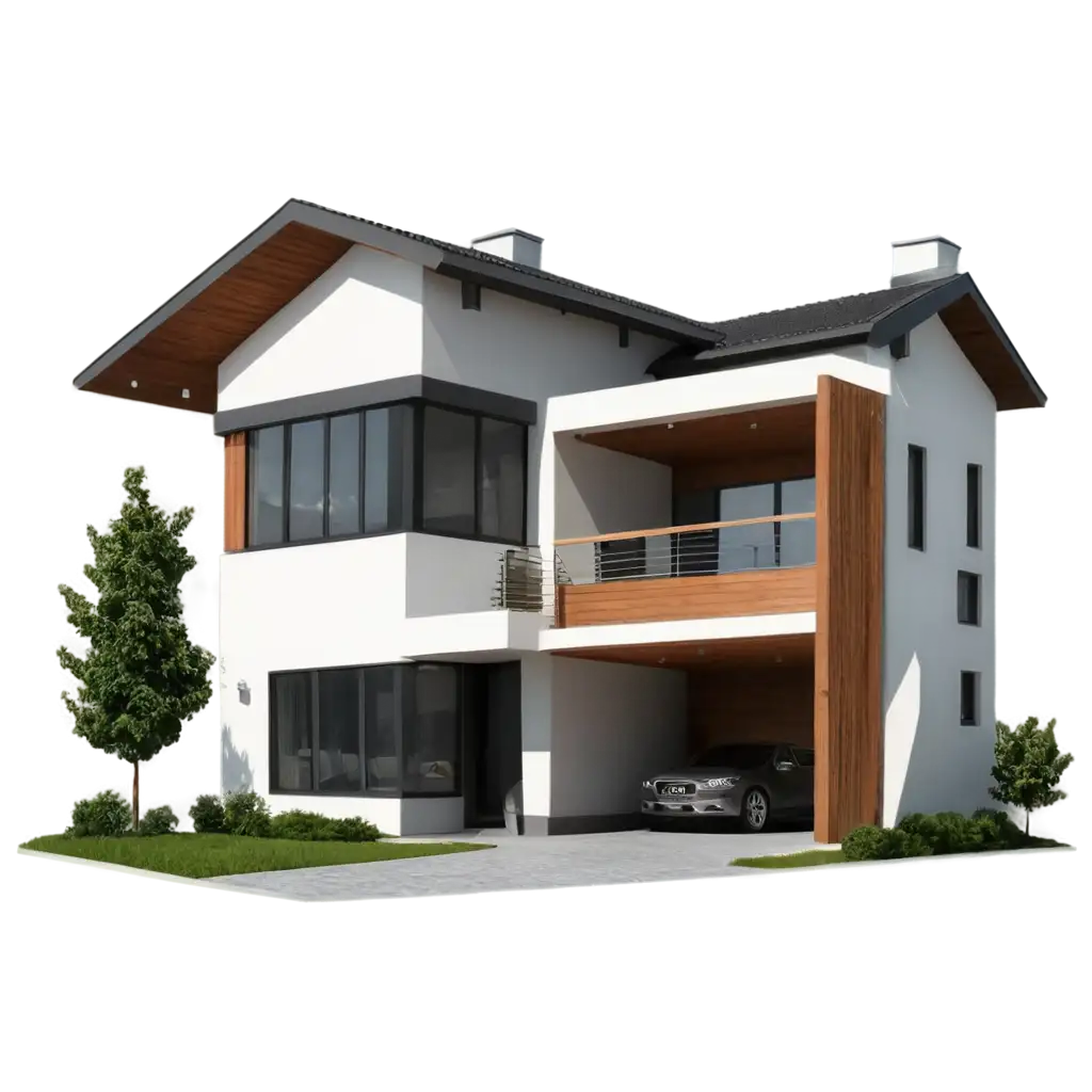 Modern-House-PNG-Image-Create-a-Contemporary-Home-Illustration