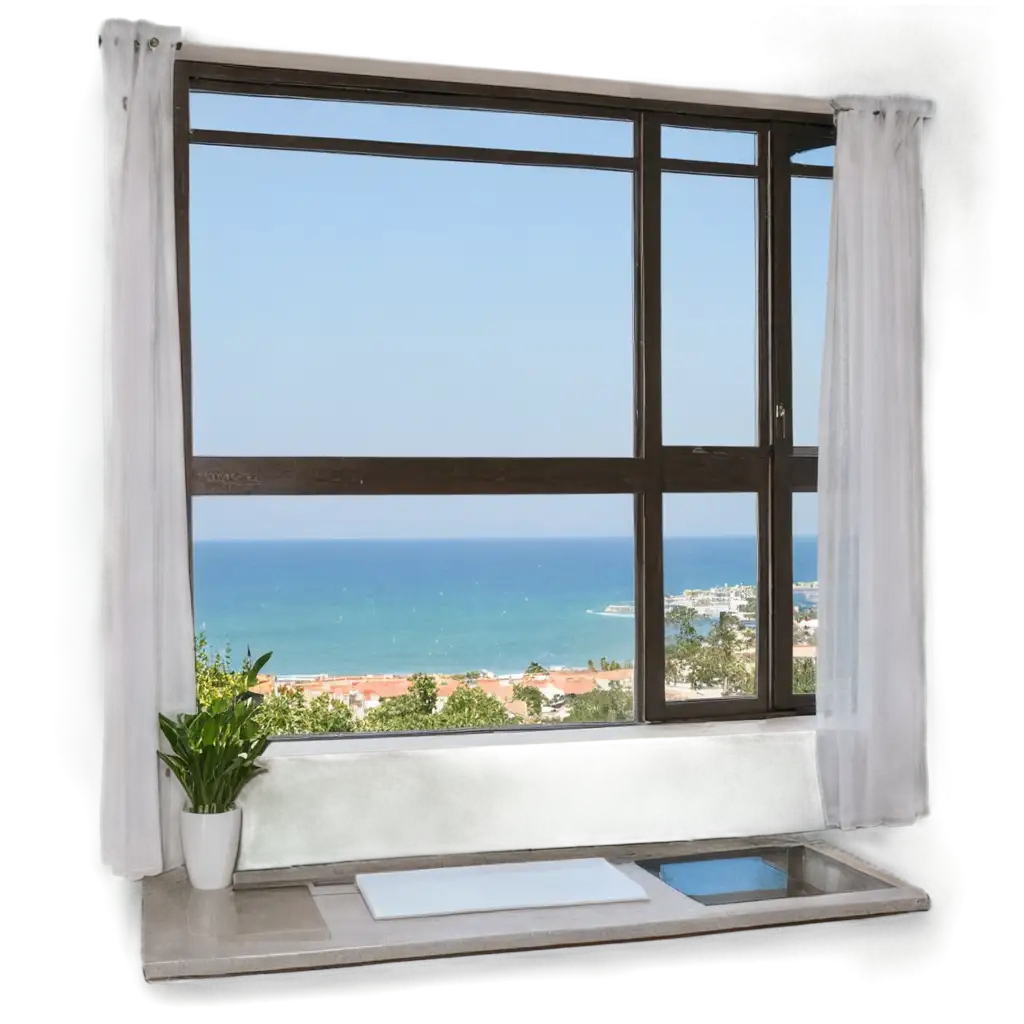 PNG-Image-of-Apartment-with-Open-Windows-Offering-Sea-View