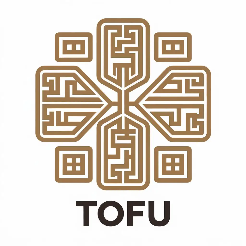 LOGO-Design-For-Tofu-Intricate-Tofu-Symbol-for-the-Religious-Industry