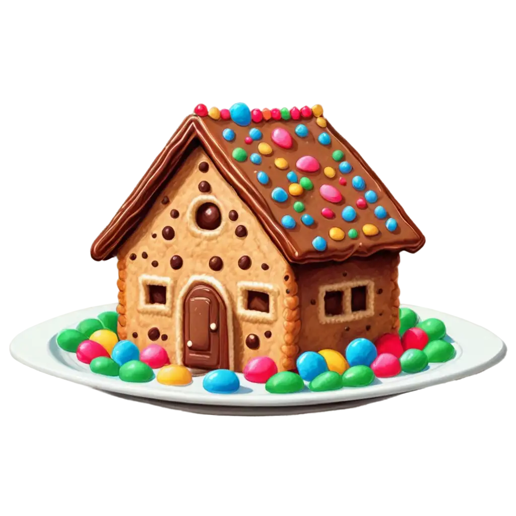 PNG-Image-of-a-Whimsical-Cookie-House-Create-Sweet-Delights-in-High-Quality