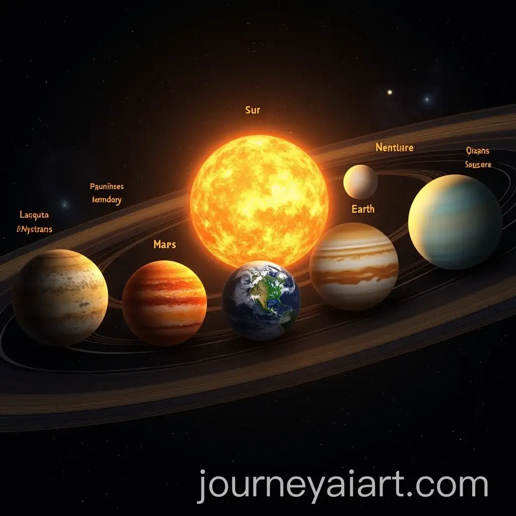 Detailed-Digital-Illustration-of-the-Solar-System-with-All-Eight-Planets