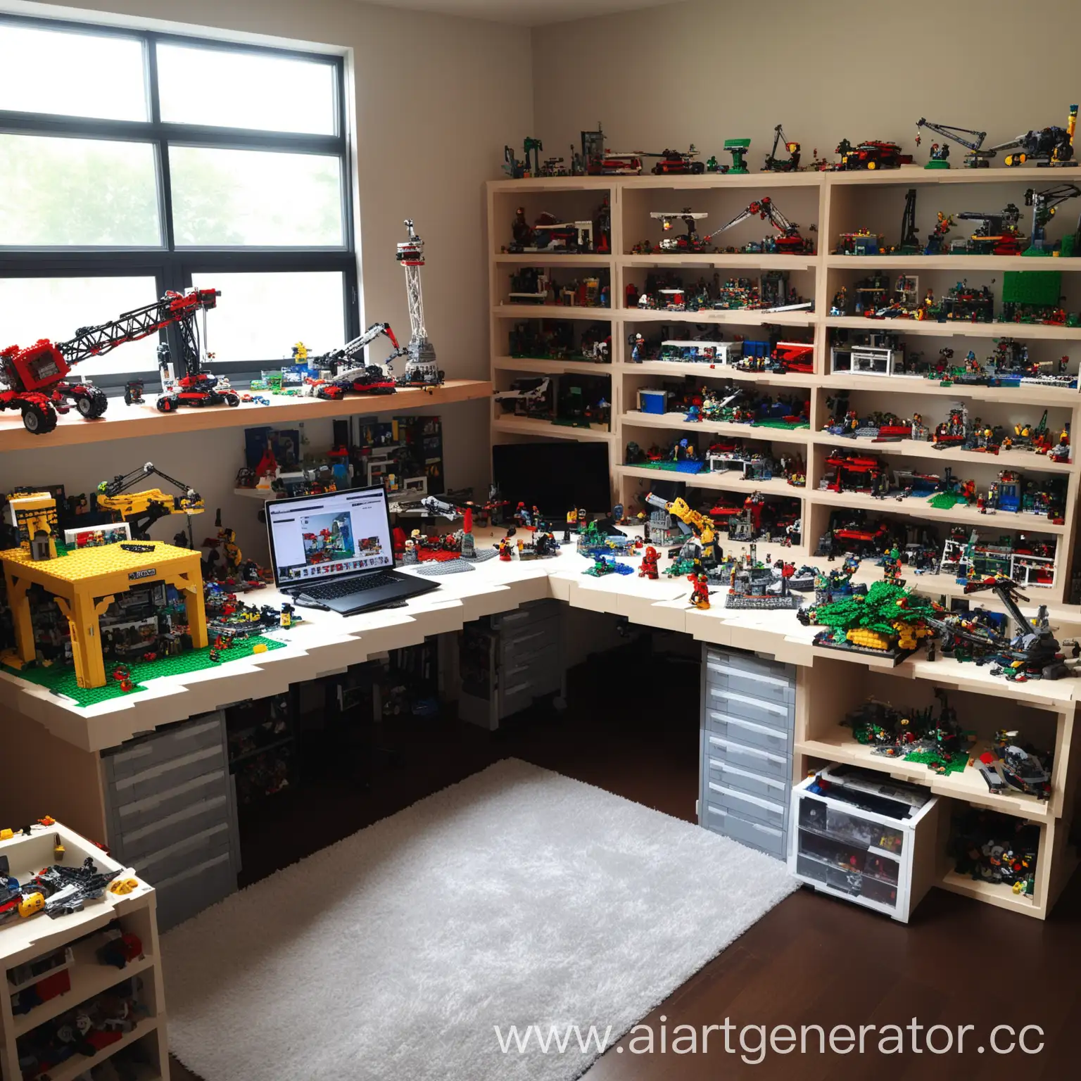 Designers-Workspace-with-Large-LEGO-Constructors