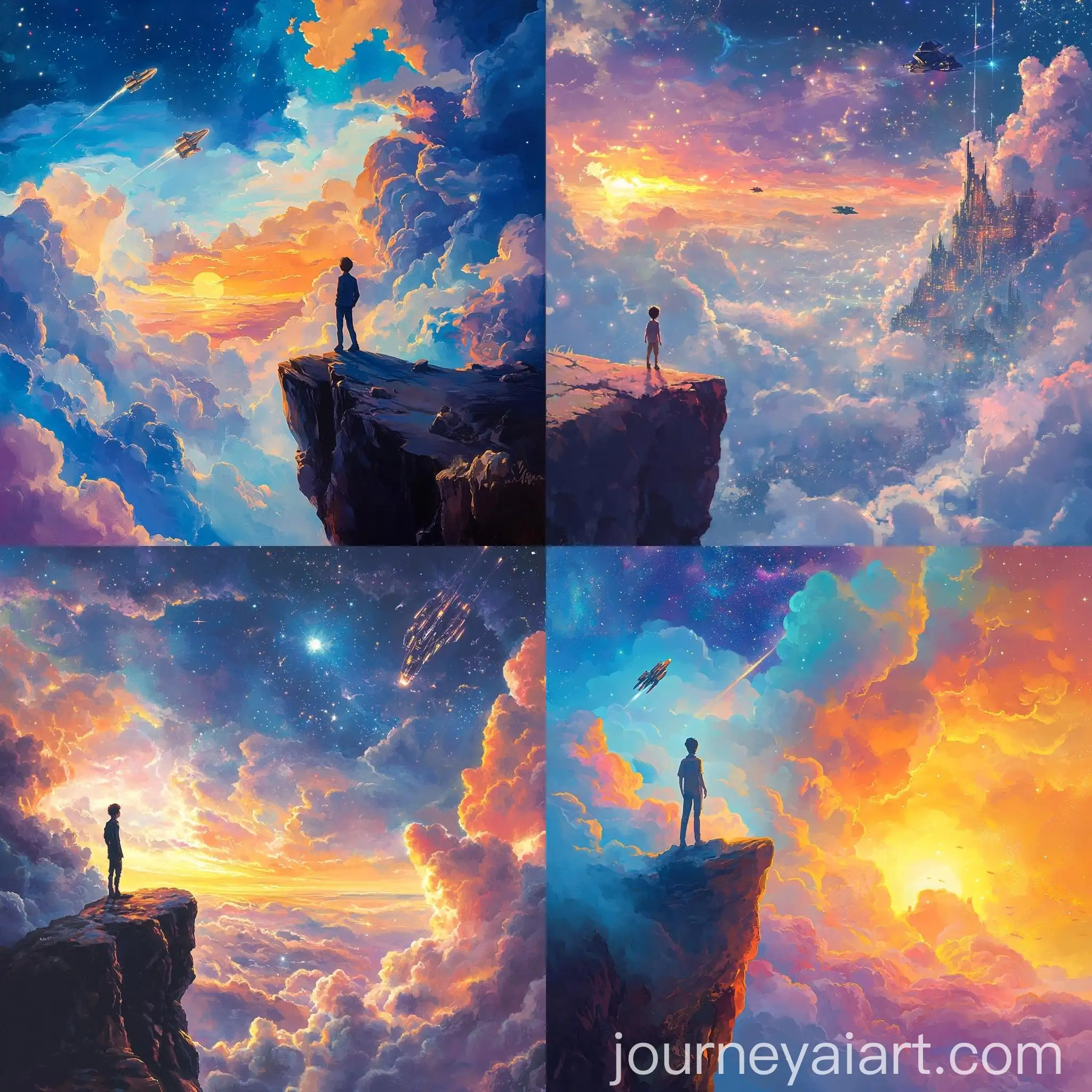 Young-Dreamer-Gazing-at-Endless-Sky-with-Aspirational-Visions